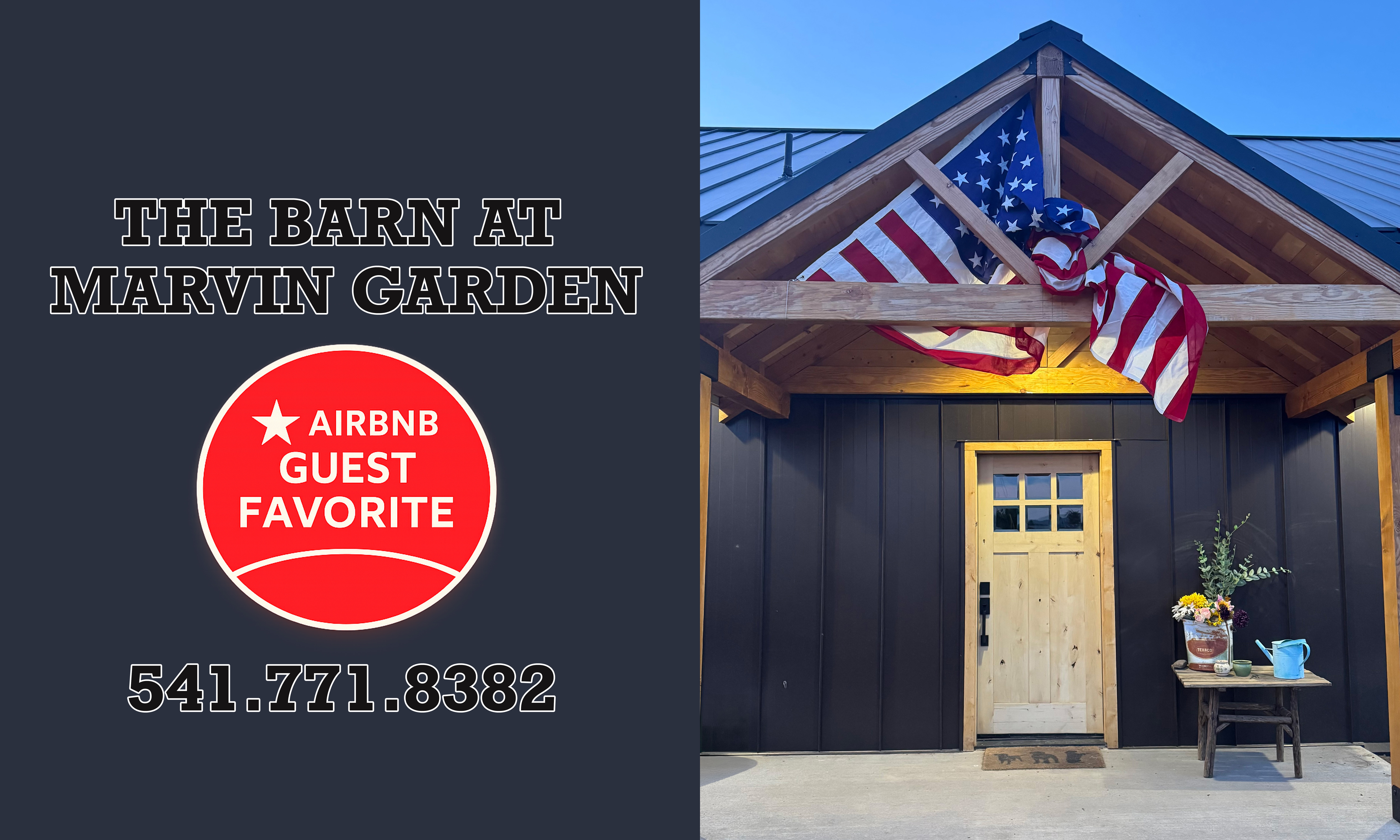 The Barn Marvin Garden banner