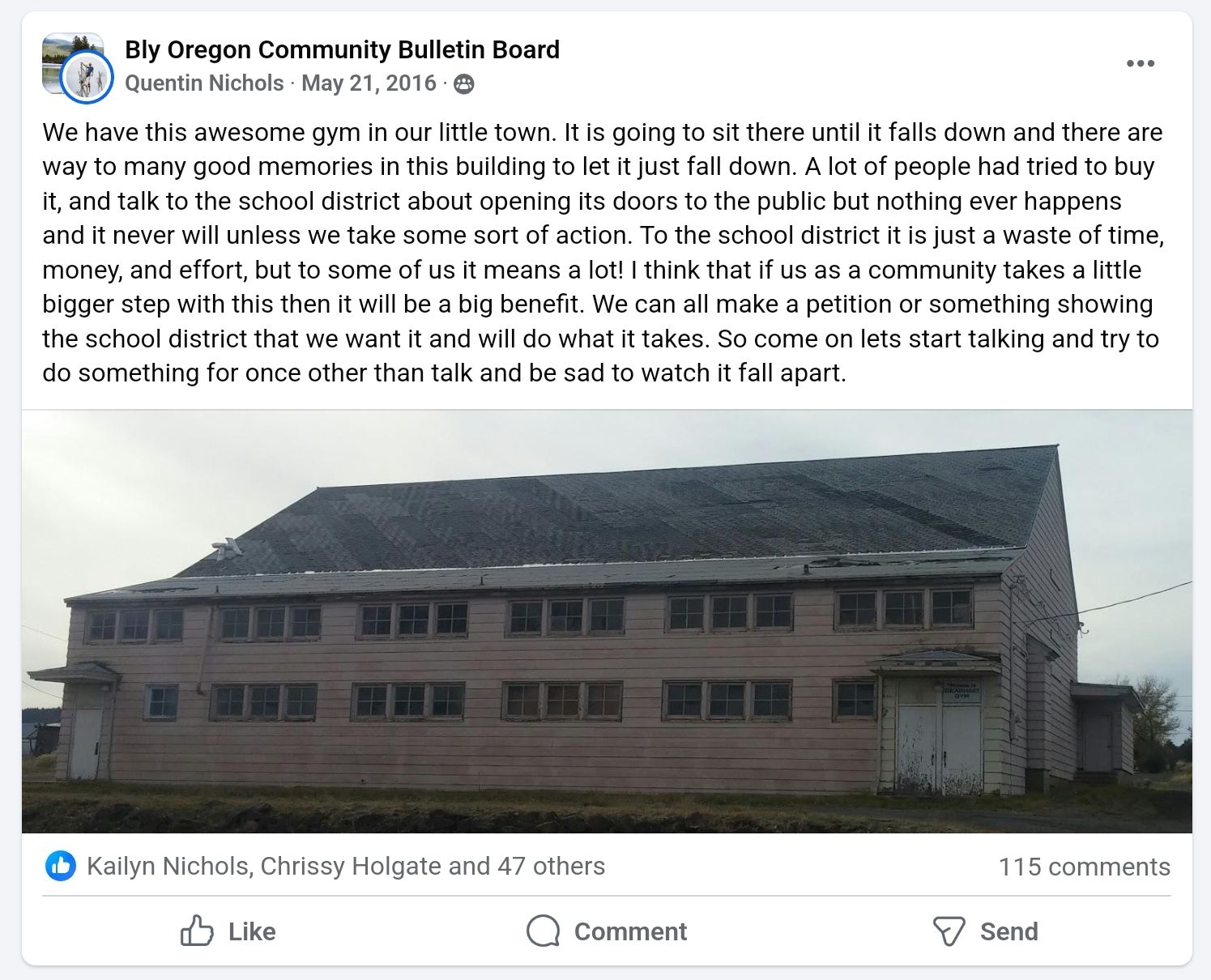 First RORC community post